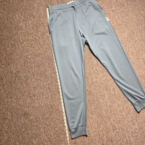 Reigning Champ Lightweight Terry Fleece Slim Sweatpant Ink Light Blue Small EUC - Picture 7 of 10